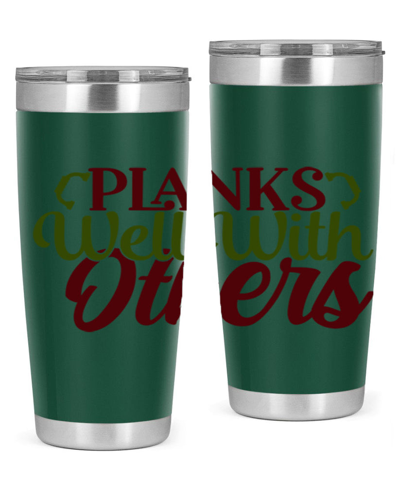 planks well with others 25#- gym- Tumbler