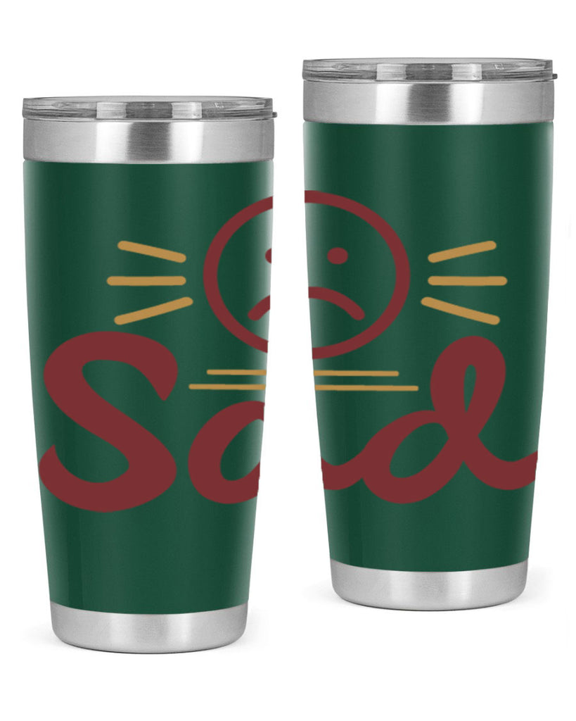 sad 5#- fathers day- Tumbler