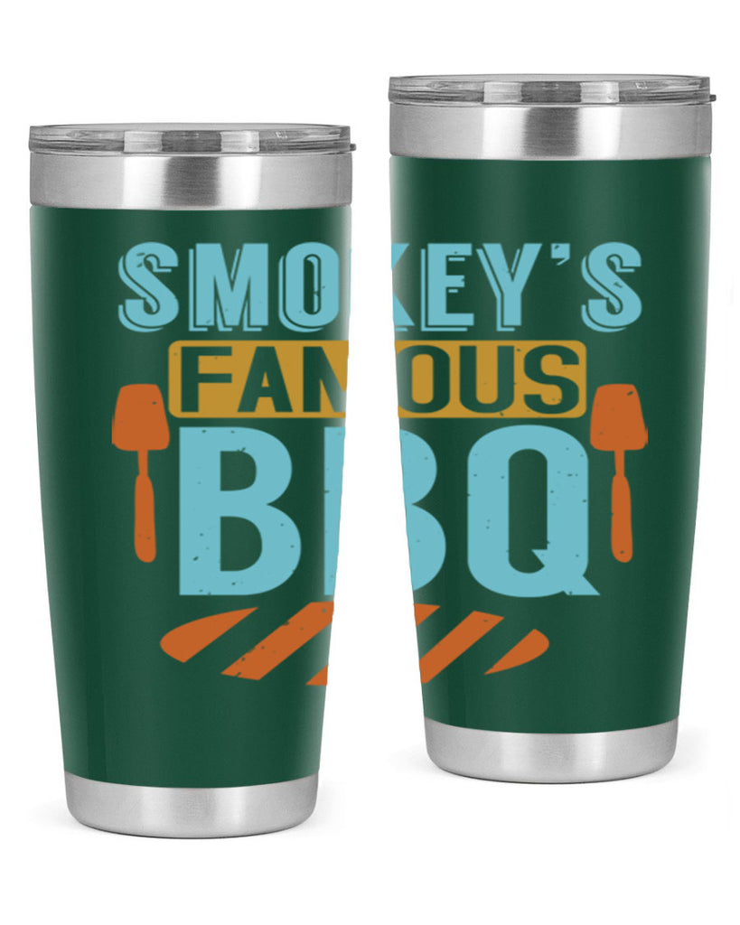 smokeys famous bbq 11#- bbq- Tumbler