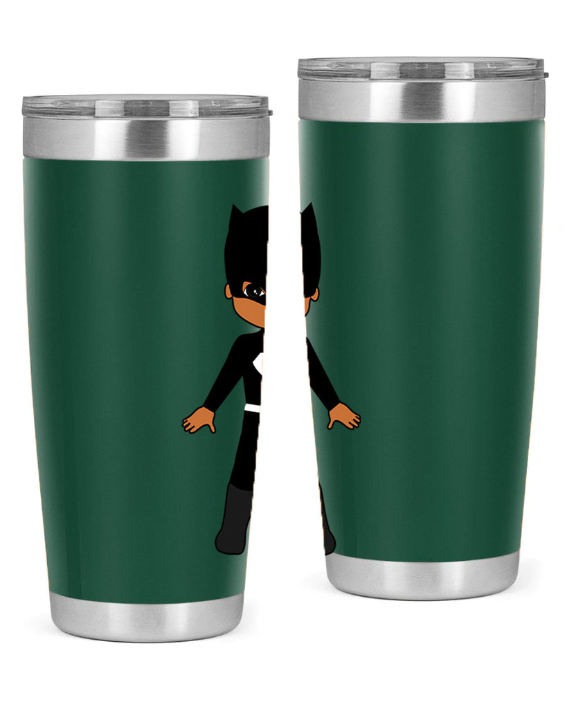 super kid 8#- black men - boys- tumbler