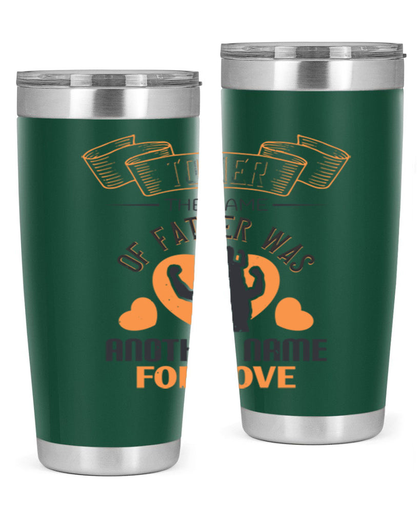 to her the name of father 144#- fathers day- Tumbler