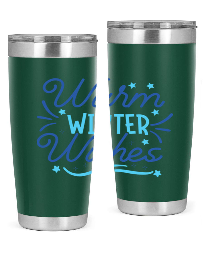 warm winter wishes 457#- winter- Tumbler