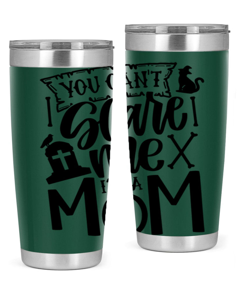you cant scare me im a mom 1#- halloween- Tumbler