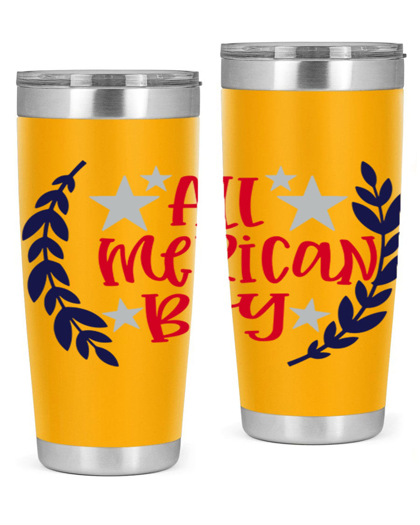 All Merican Boy Style 143#- Fourt Of July- Tumbler