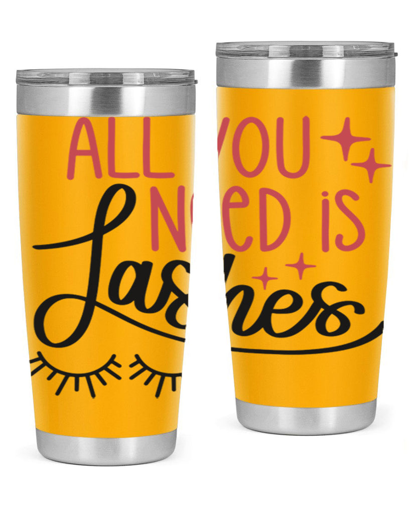 All You Need Is Lashes Style 146#- make up- Tumbler
