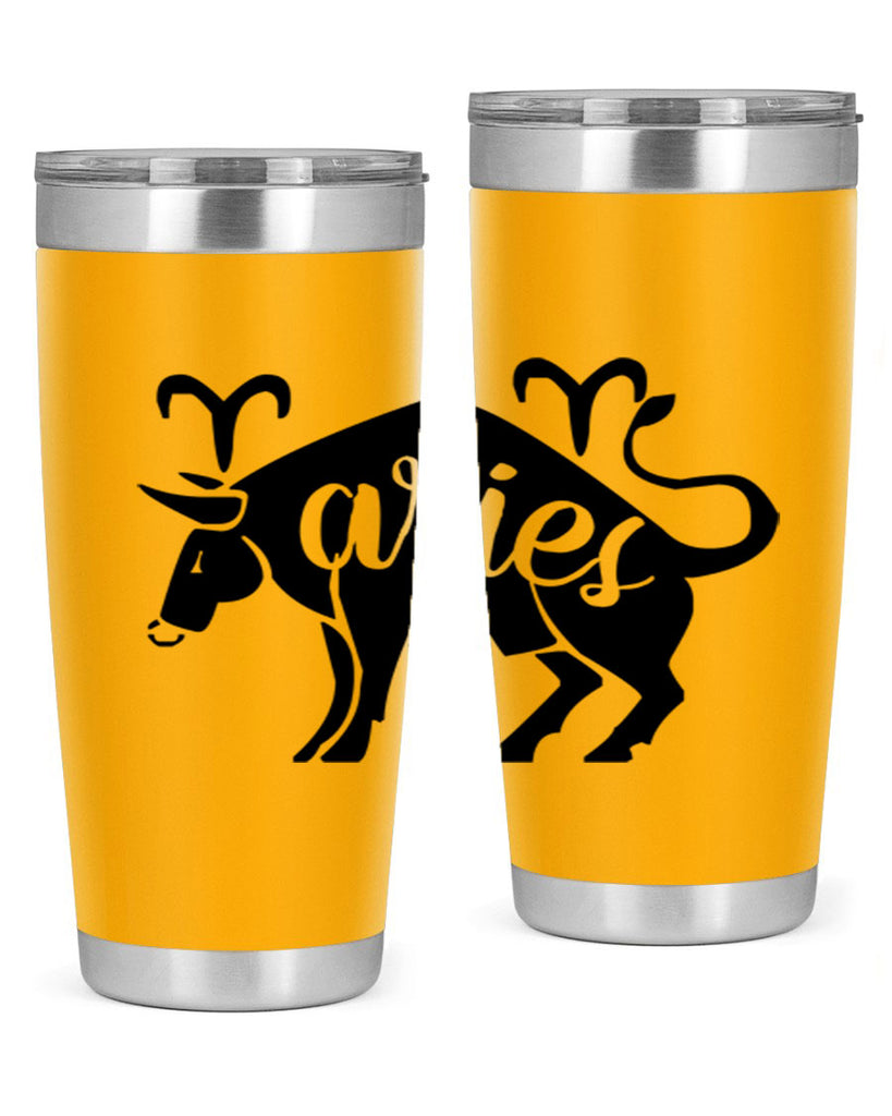 Aries 104#- zodiac- Tumbler