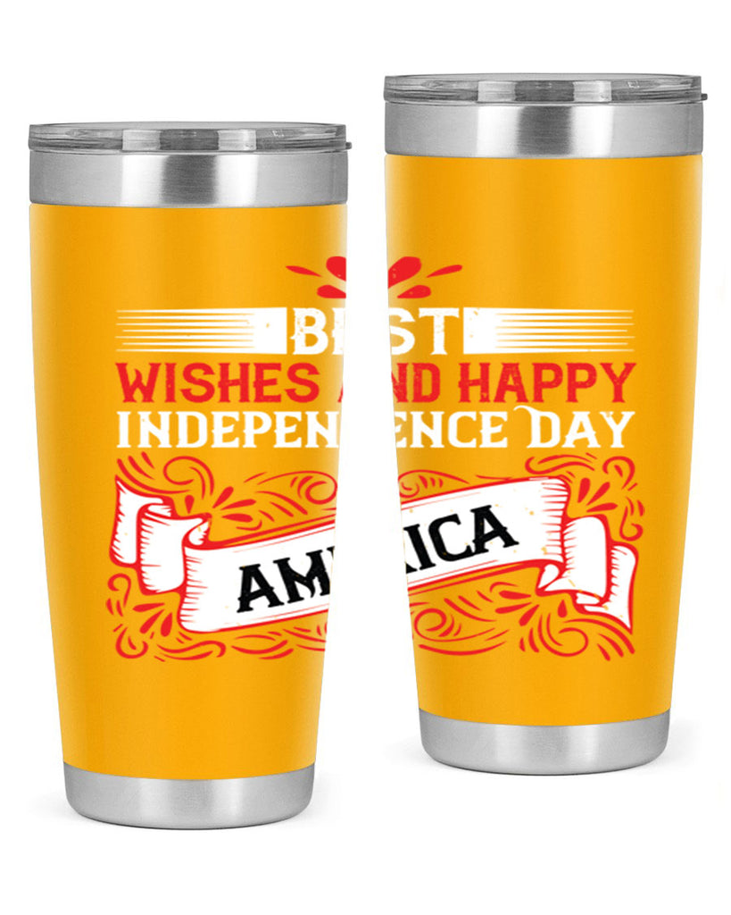 Best wishes and happy Independence Day america Style 86#- Fourt Of July- Tumbler