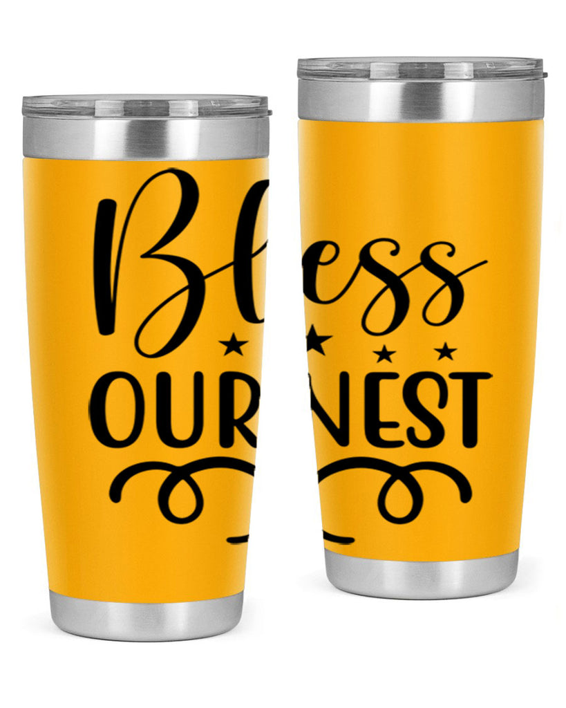 Bless Our Nest 50#- spring- Tumbler