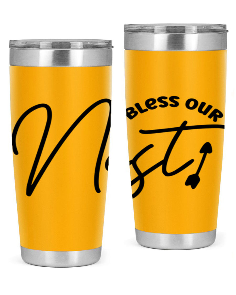 Bless Our Nest55#- spring- Tumbler