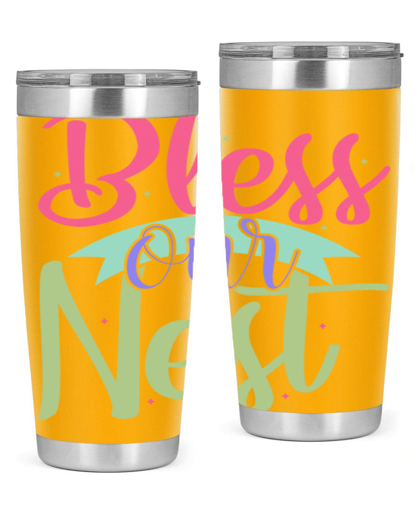 Bless our nest 49#- spring- Tumbler