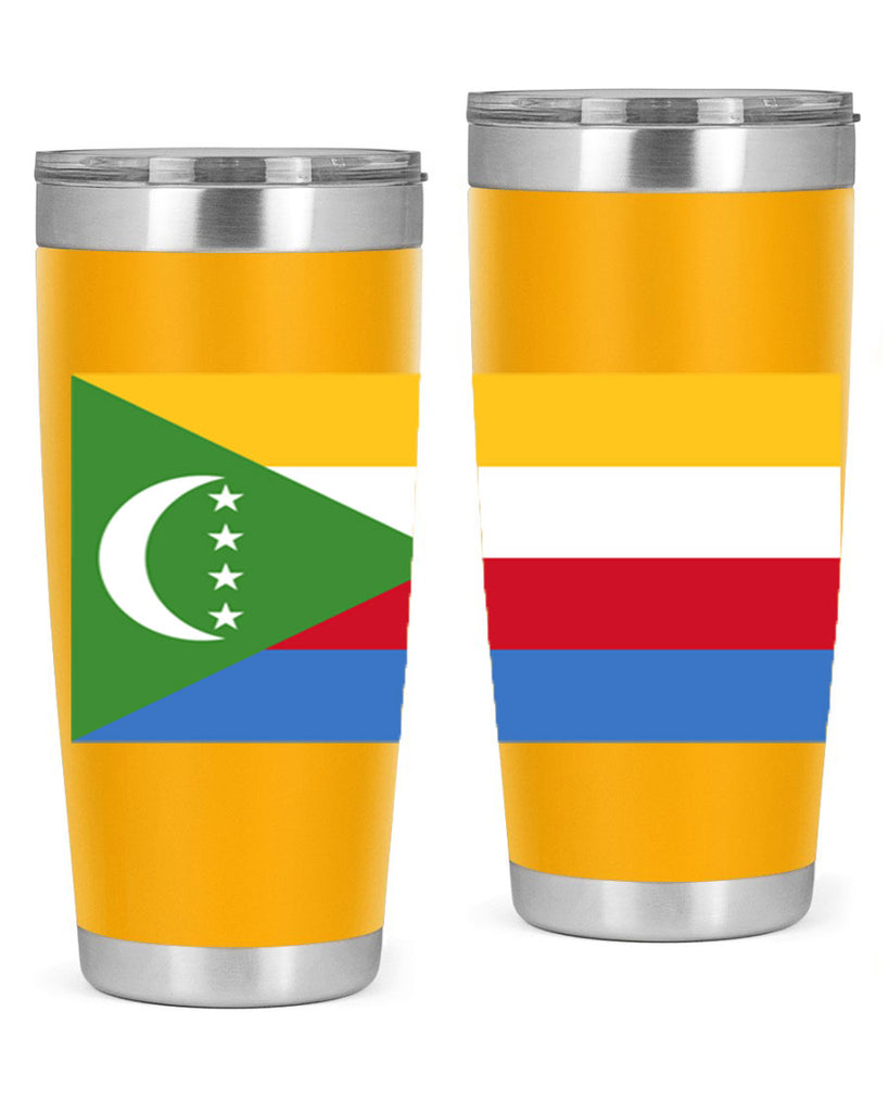 Comoros 160#- world flags- Tumbler