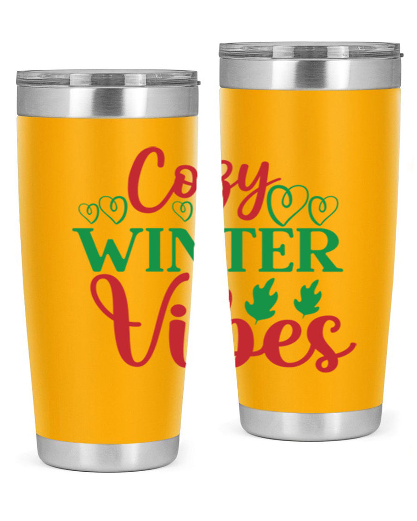 Cozy Winter Vibes 74#- winter- Tumbler