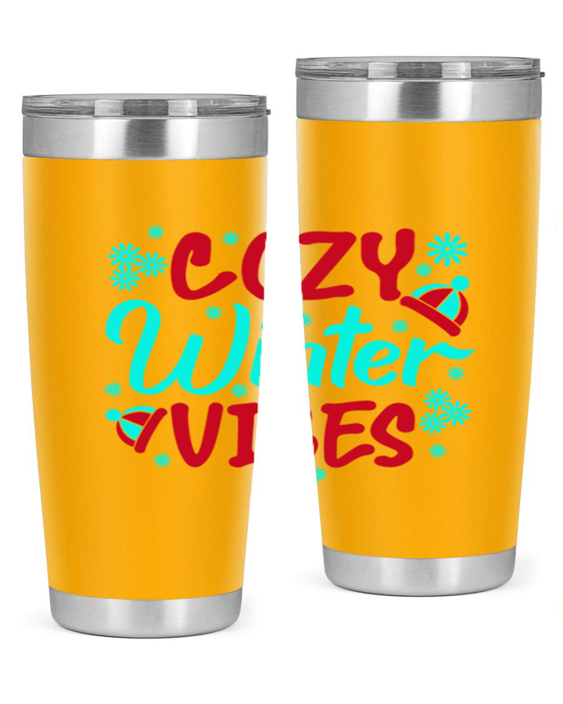 Cozy Winter Vibes Winter 83#- winter- Tumbler