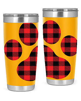Dog Paw Style 94#- dog- Tumbler