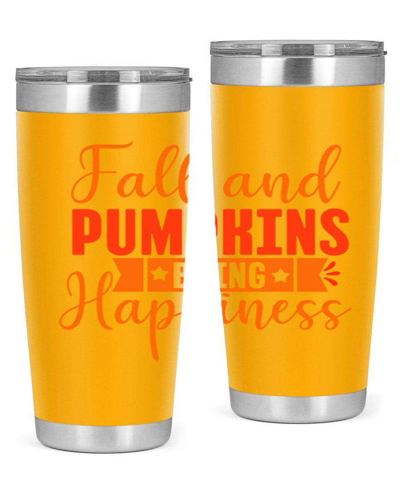 Fall And Pumpkins Bring Happiness Design 84#- fall- Tumbler