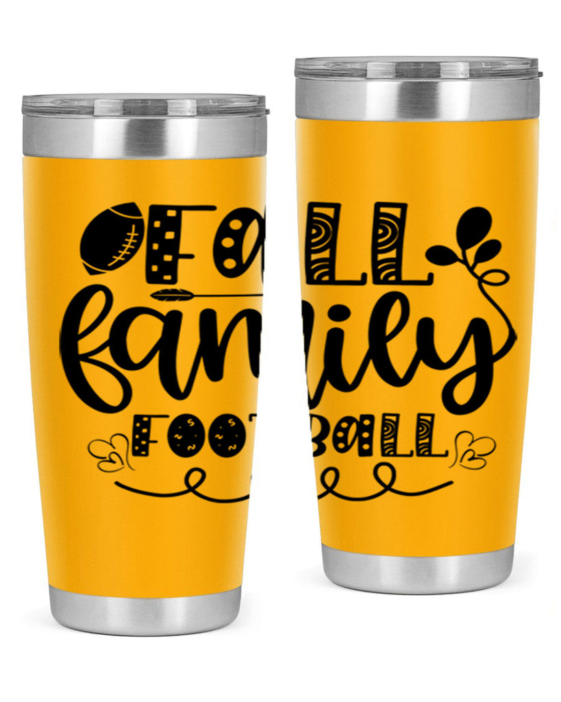 Fall Family Football 99#- fall- Tumbler