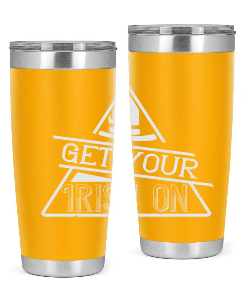 Get your Irish on Style 137#- St Patricks Day- Tumbler