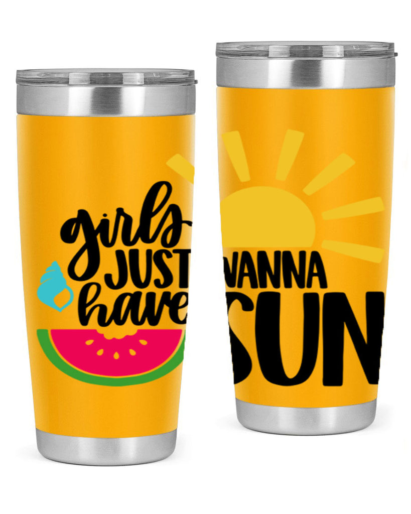 Girls Just Wanna Have Sun Style 44#- summer- Tumbler