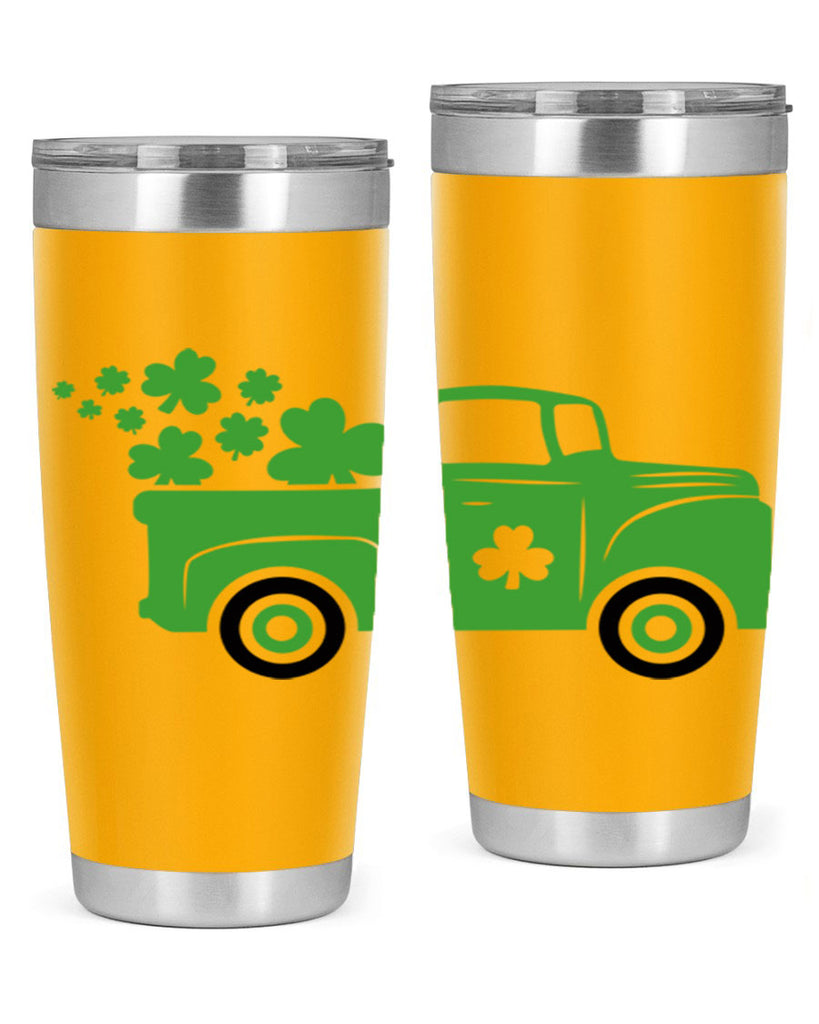 Green Truck Style 97#- St Patricks Day- Tumbler
