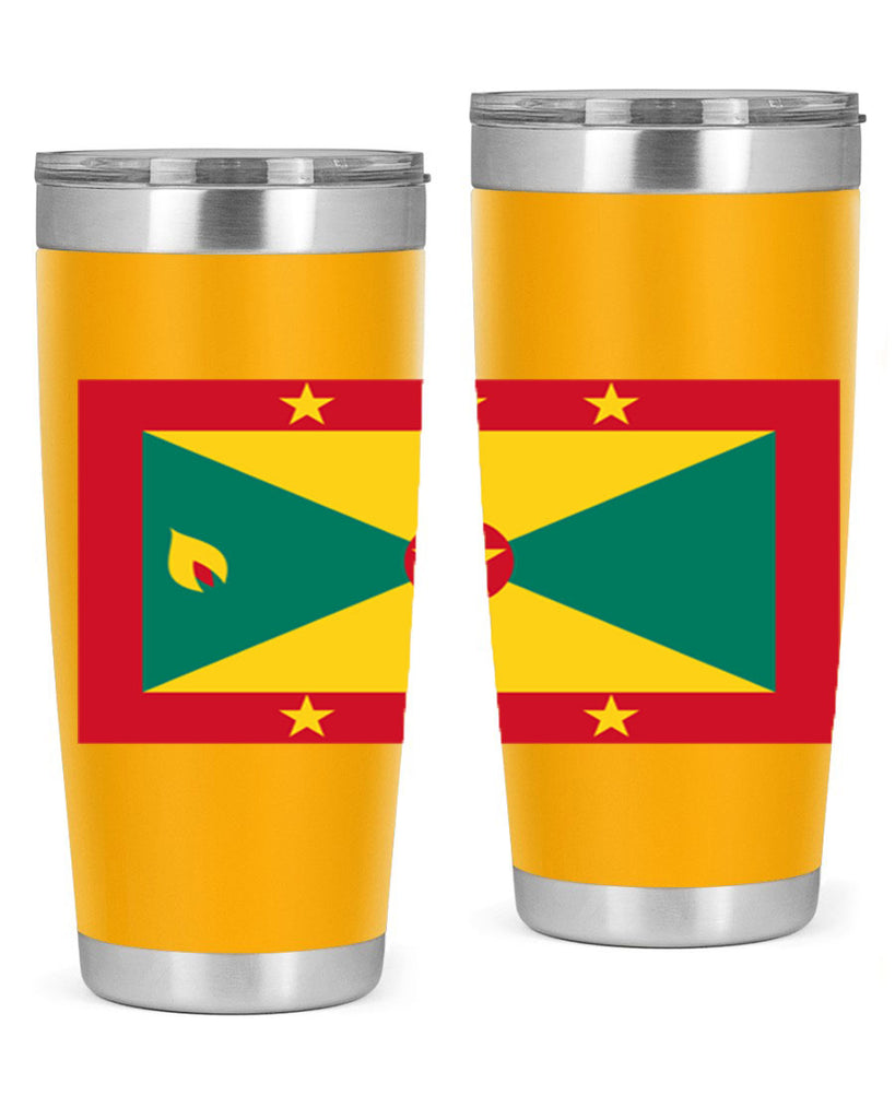 Grenada 130#- world flags- Tumbler