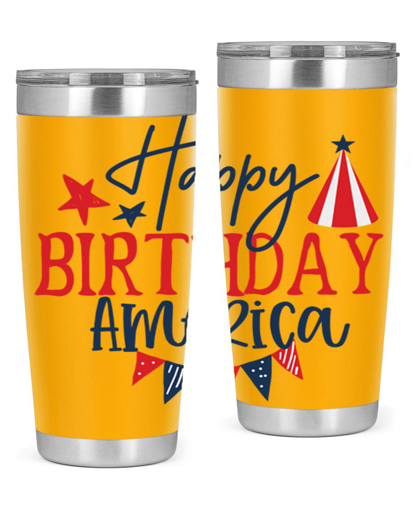 Happy Birthday america Style 30#- Fourt Of July- Tumbler