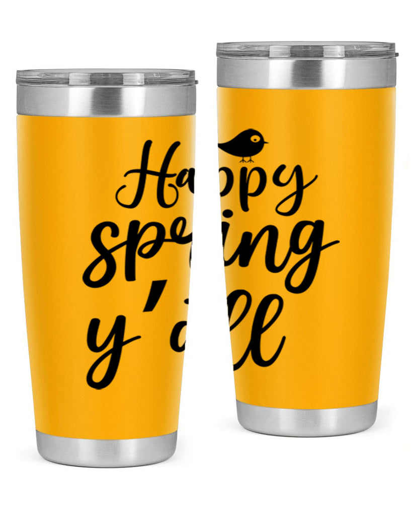 Happy Spring Y'all 167#- spring- Tumbler