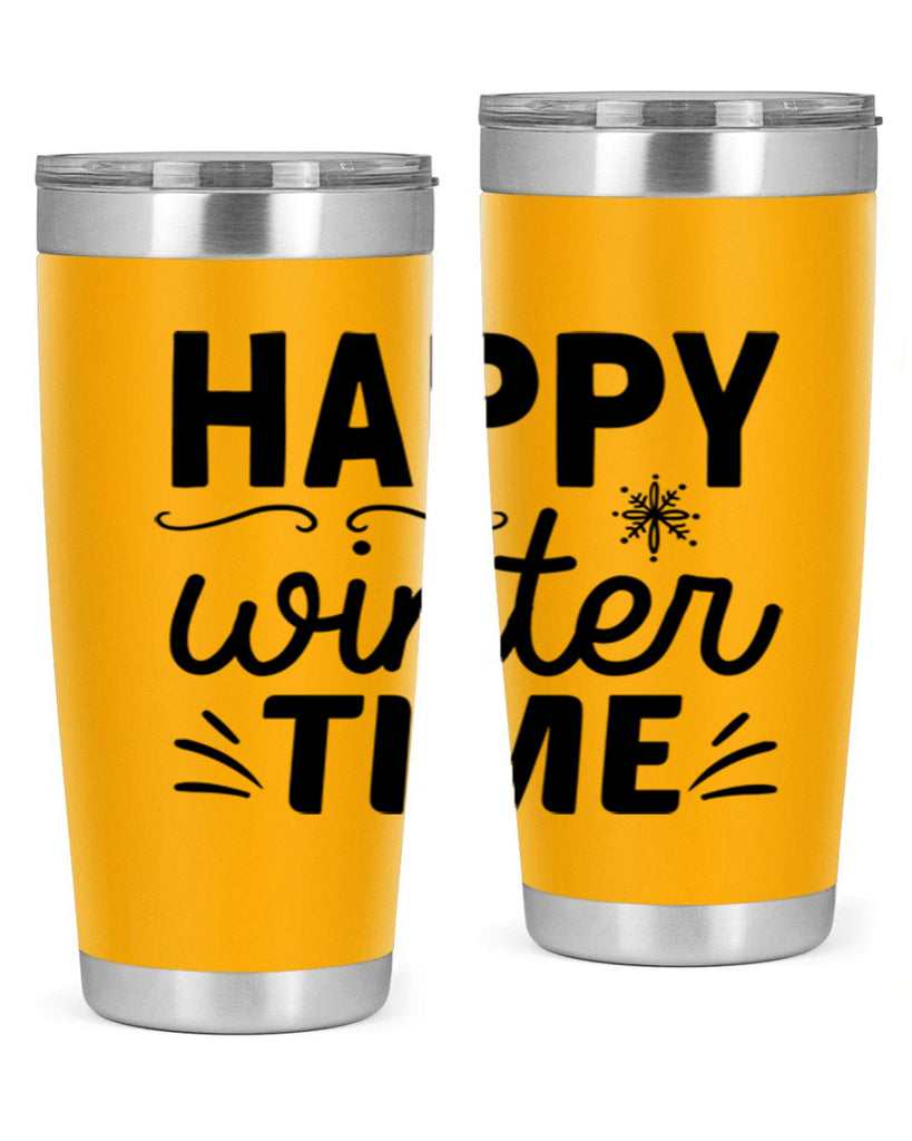 Happy Winter Time134#- winter- Tumbler