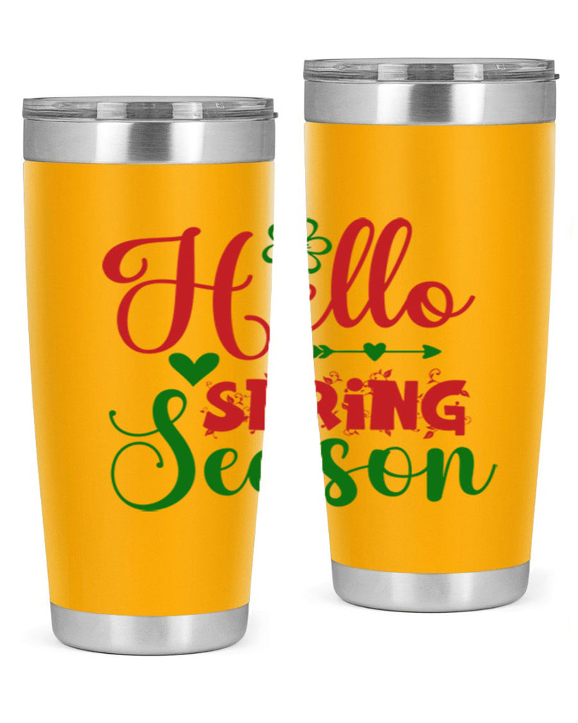 Hello Spring Season 224#- spring- Tumbler
