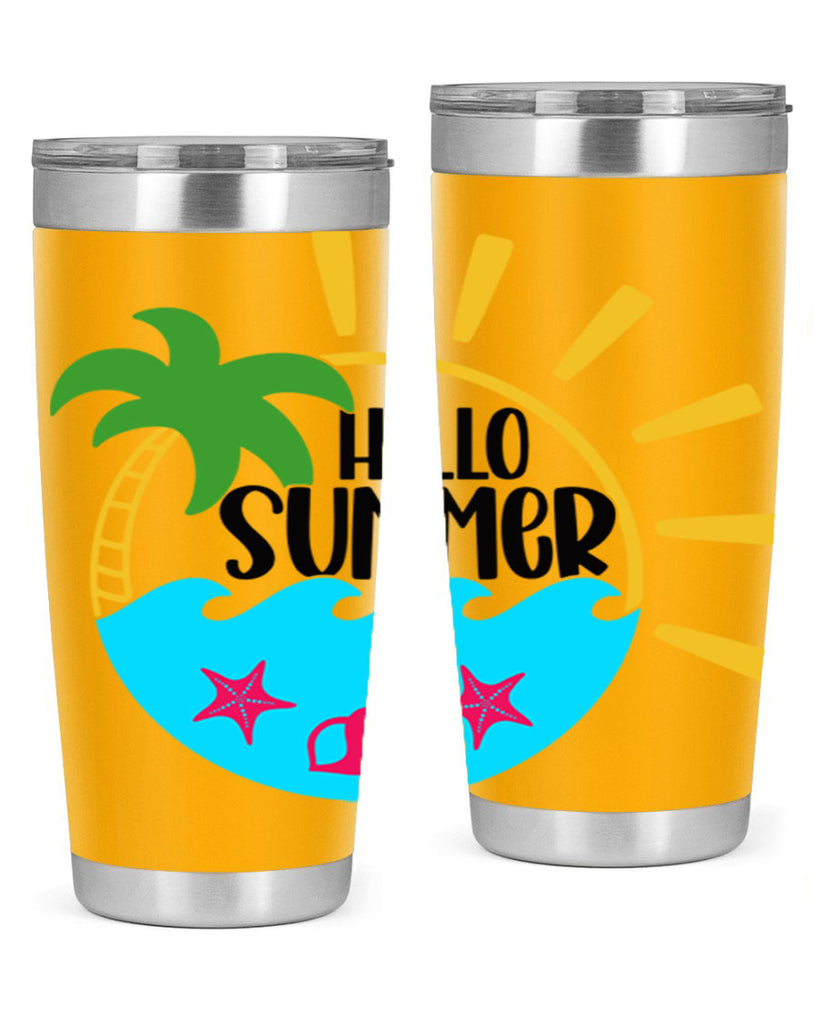 Hello Summer Style 40#- summer- Tumbler