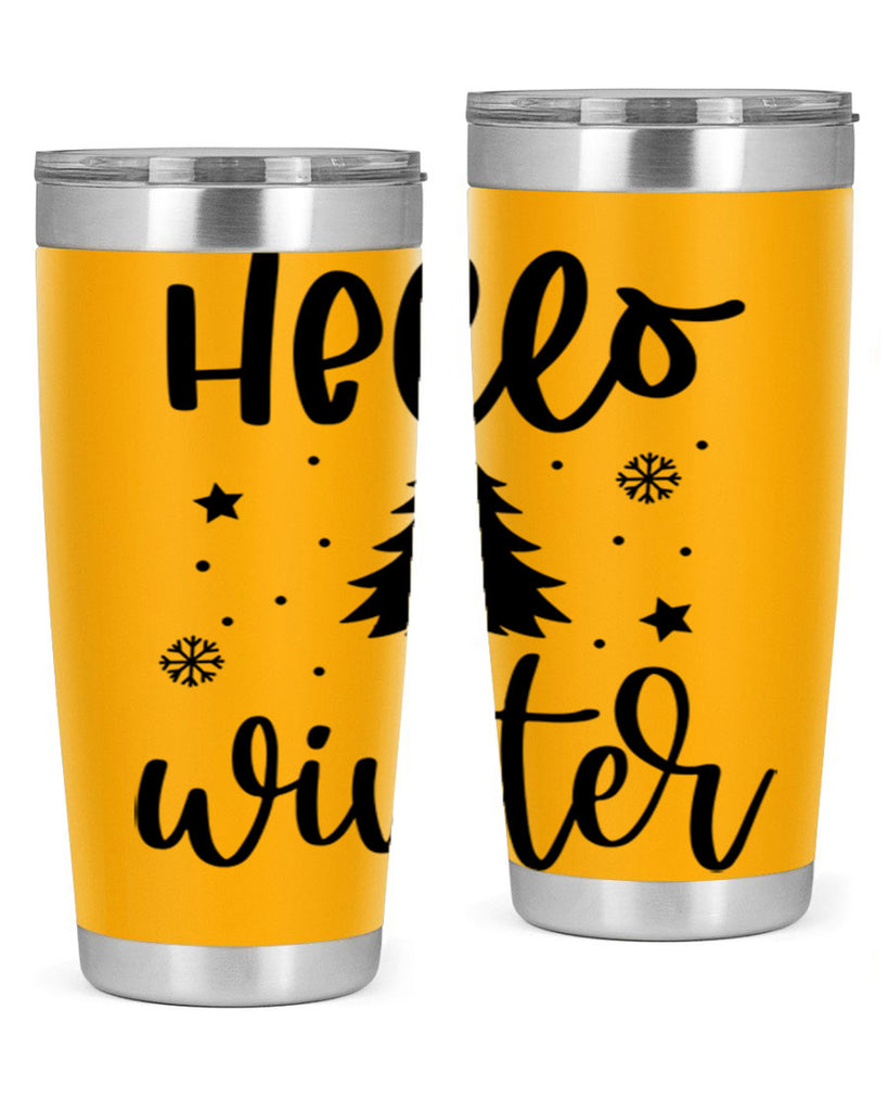 Hello Winter 162#- winter- Tumbler