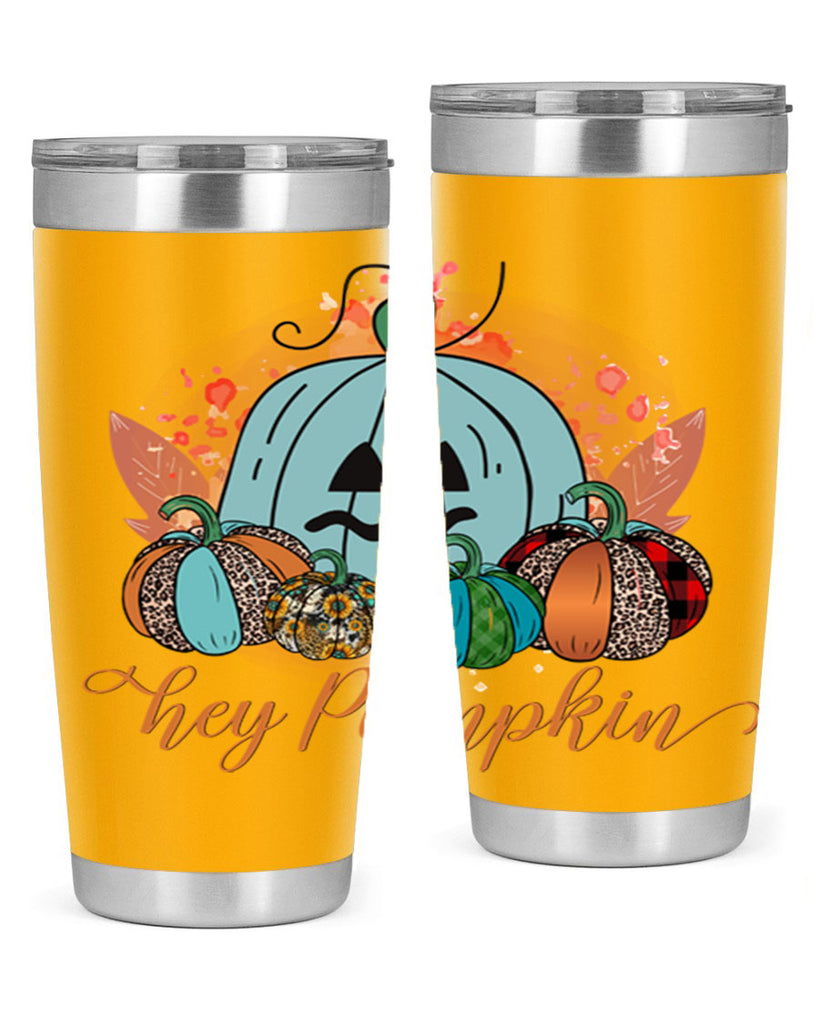 Hey Pumpkin 302#- fall- Tumbler