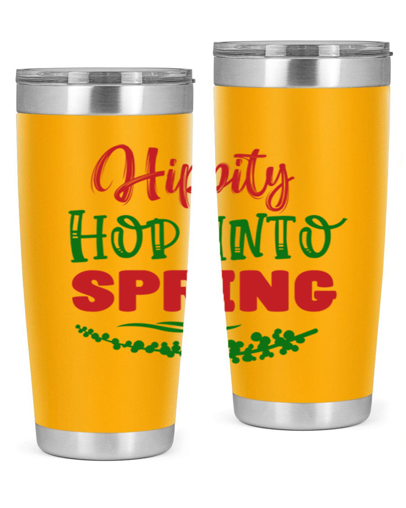 Hippity Hop into Spring 239#- spring- Tumbler