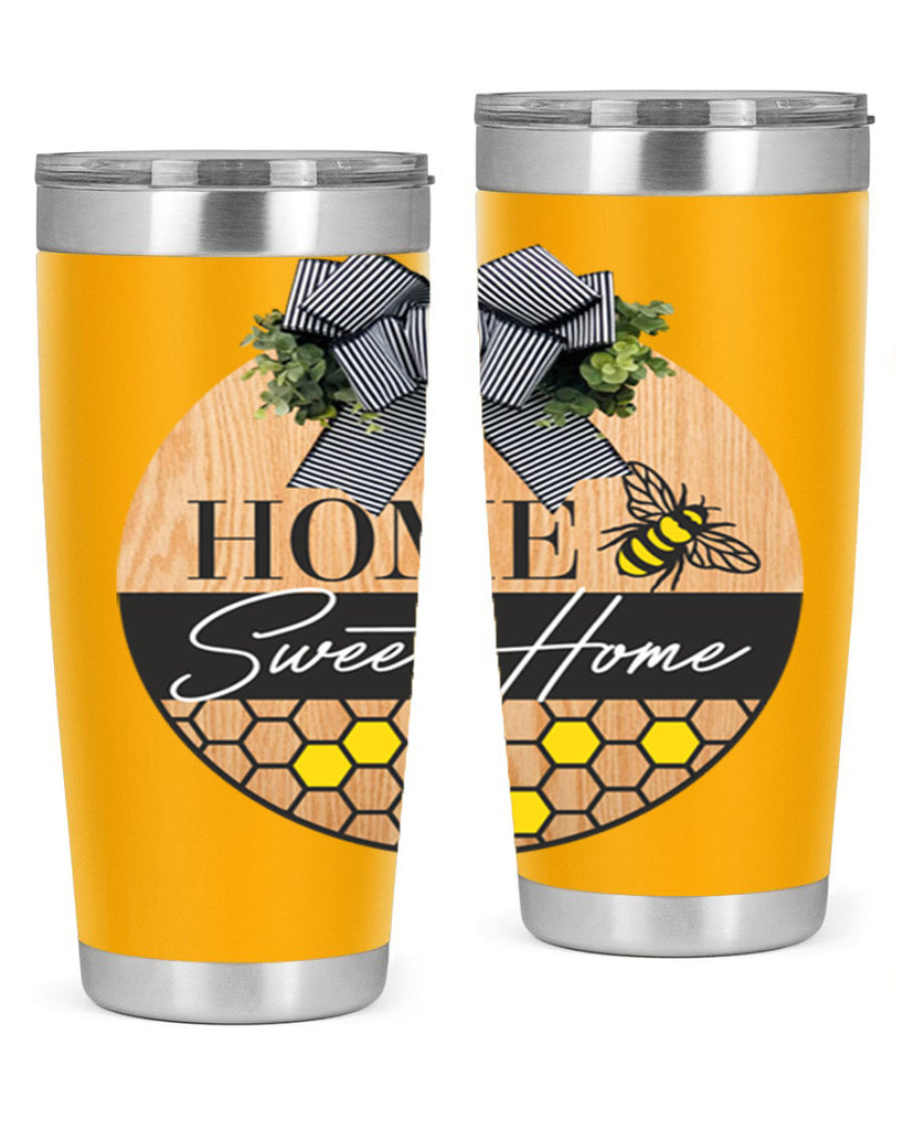 Home Sweet home bee and hive Mockup241#- spring- Tumbler