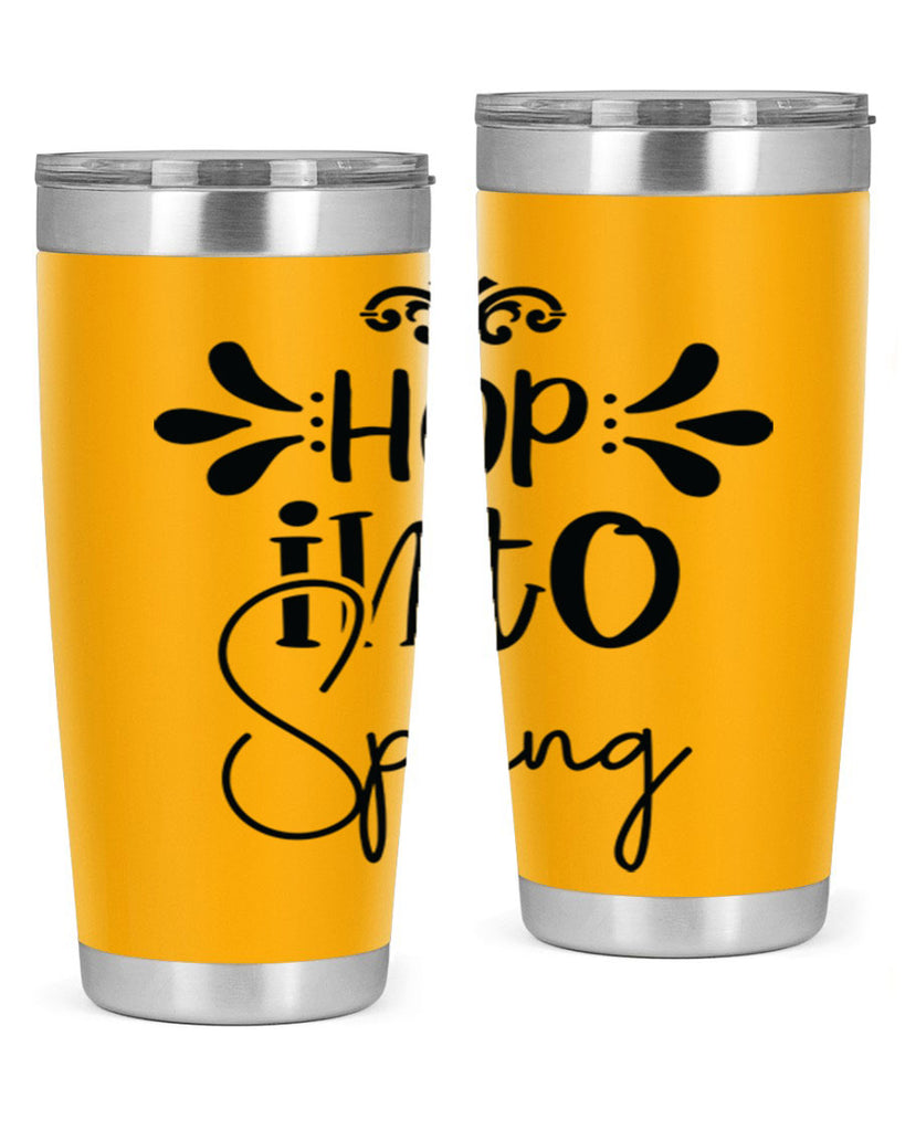 Hop into Spring 247#- spring- Tumbler