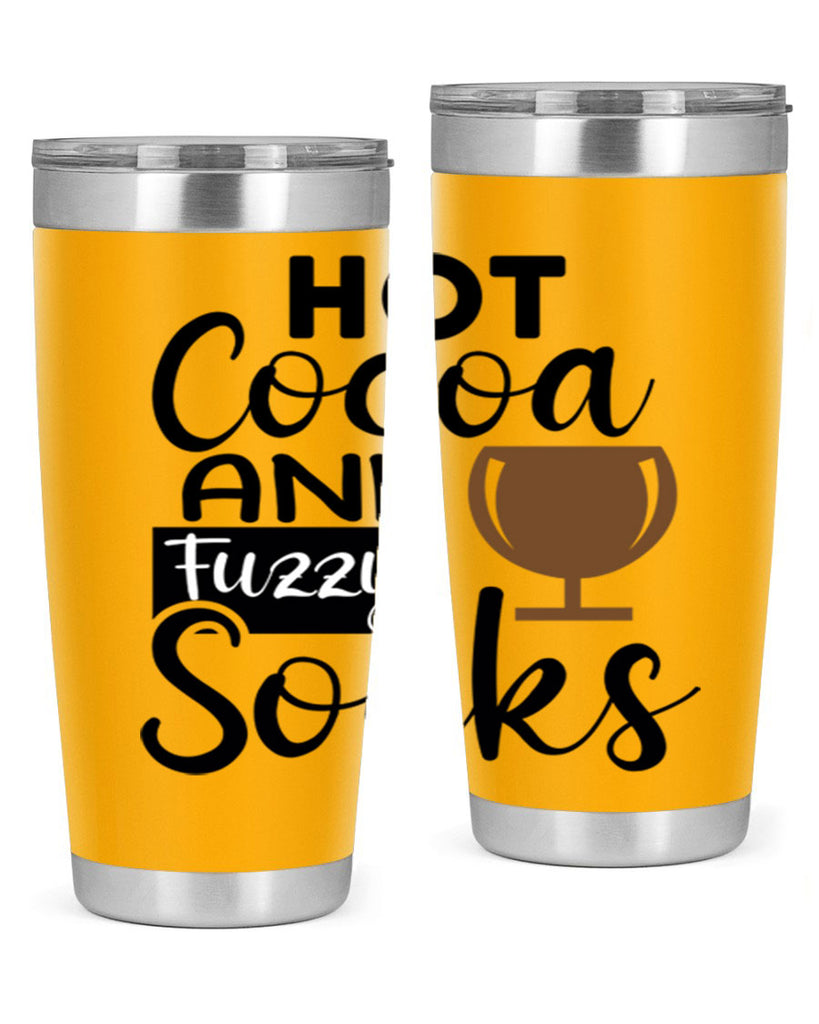 Hot Cocoa And Fuzzy Socks 218#- winter- Tumbler