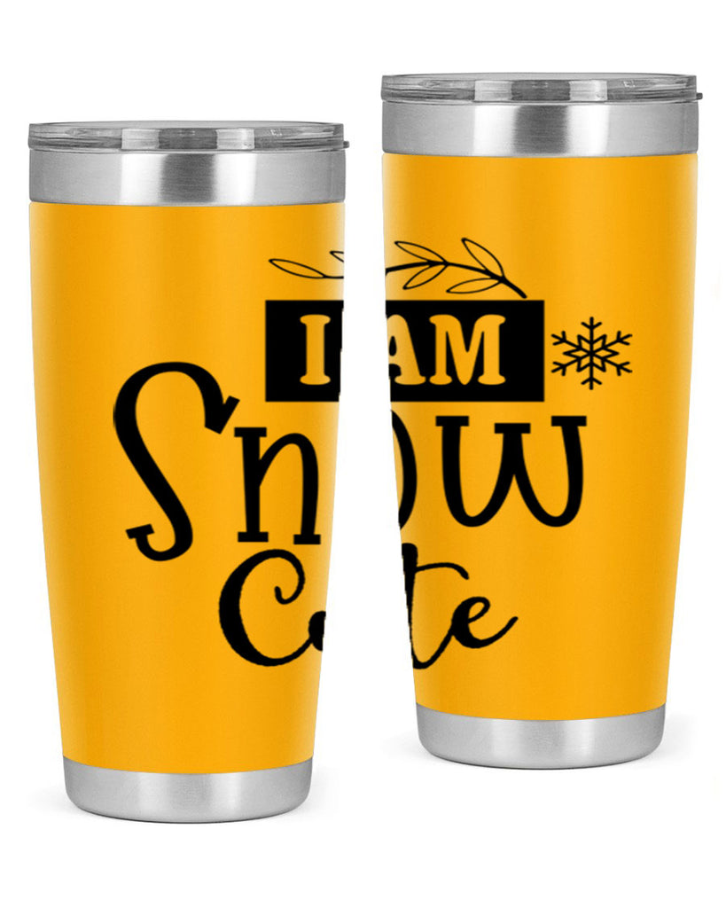I Am Snow Cute 220#- winter- Tumbler