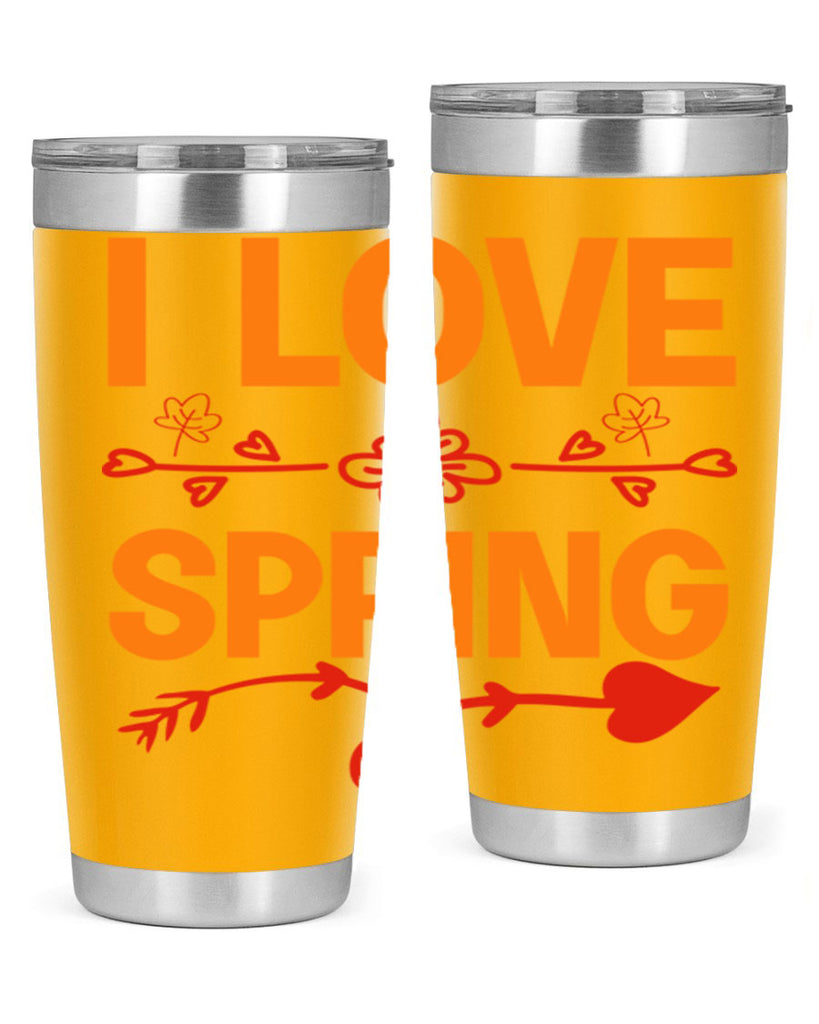 I love spring 271#- spring- Tumbler