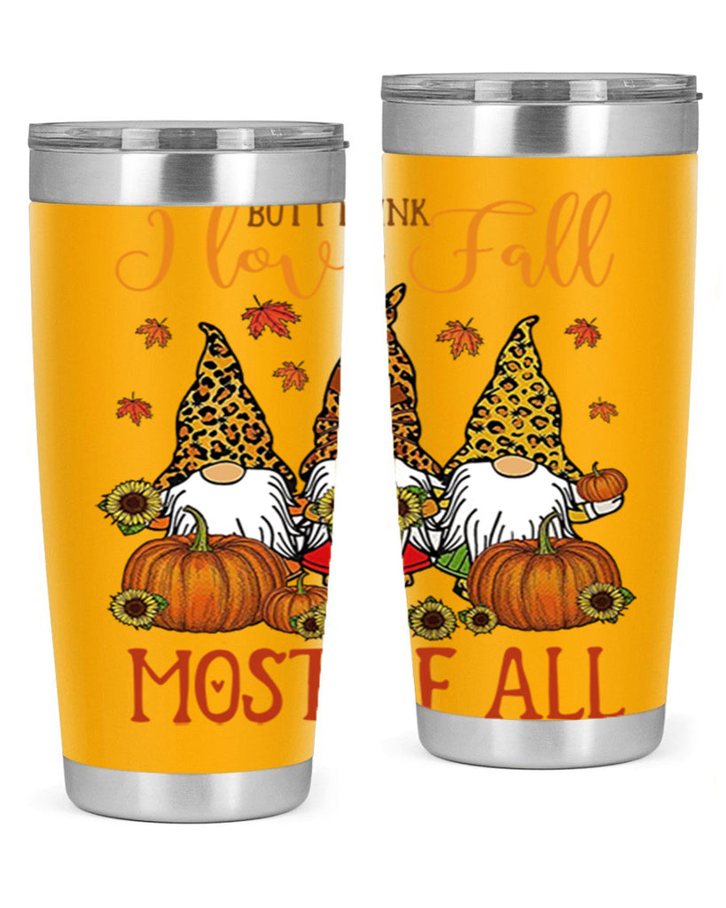 ILoveFallMostGnome 345#- fall- Tumbler