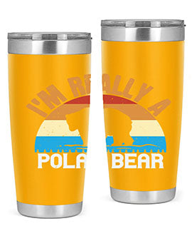 I'm Really A Polar Bear 38#- Bears- Tumbler