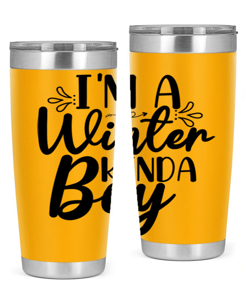 Im A Winter Kinda Boy 238#- winter- Tumbler