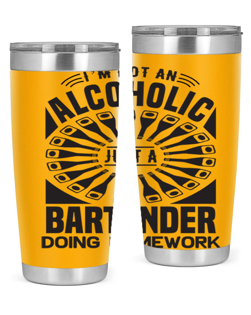 Im not an Style 18#- bartender- tumbler