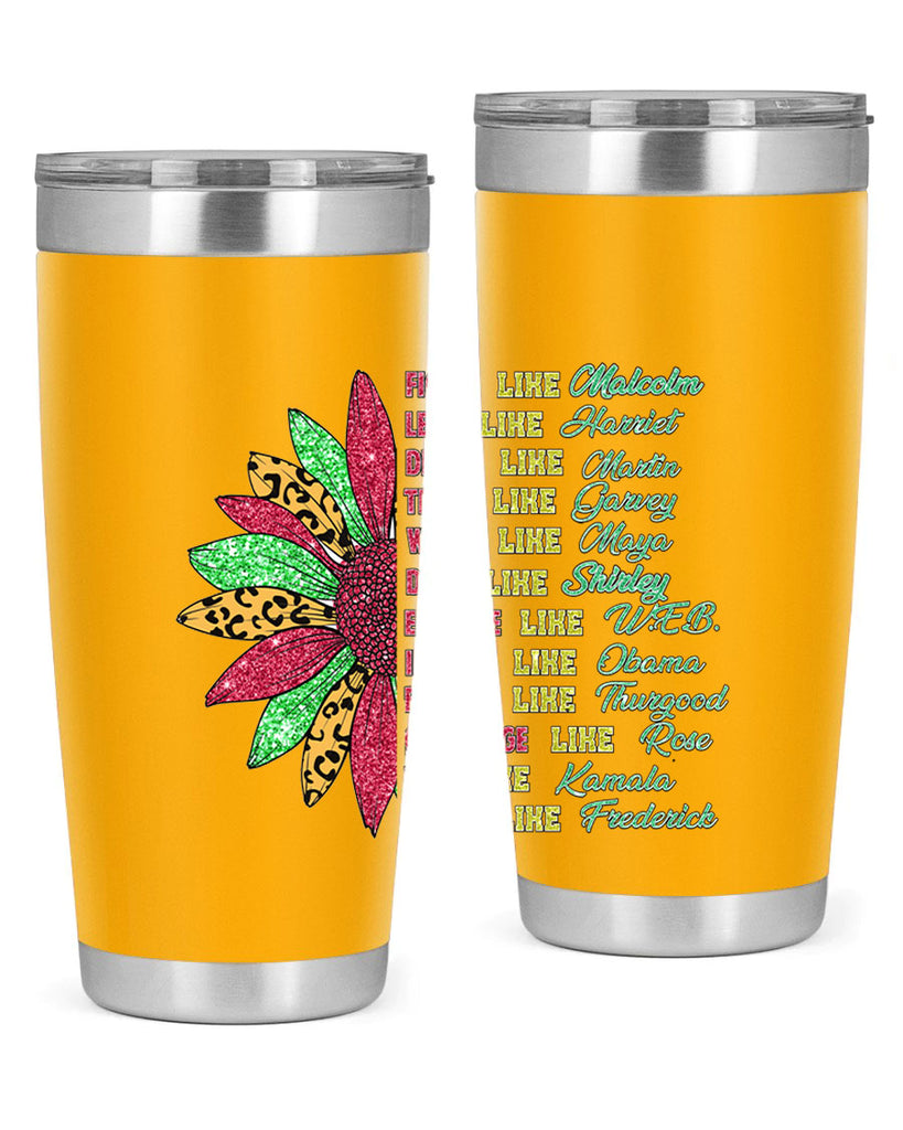 Juneteenth Sunflower Design 17#- Juneteenth- tumbler