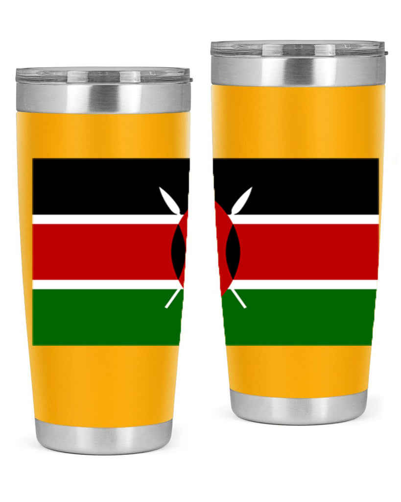 Kenya 110#- world flags- Tumbler
