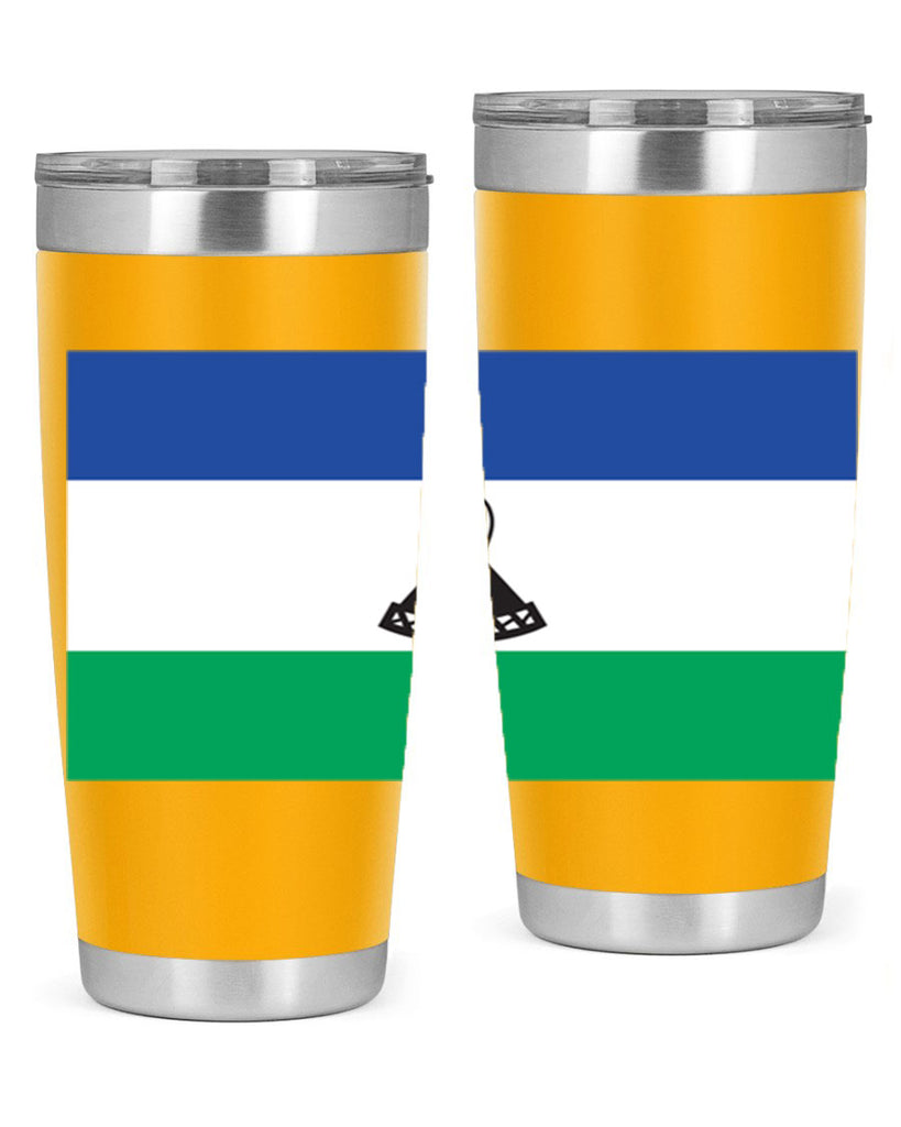Lesotho 102#- world flags- Tumbler