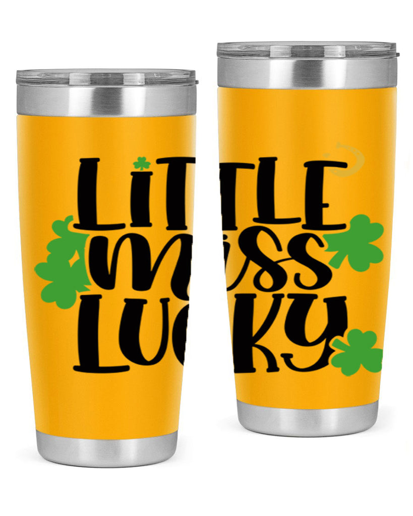 Little Miss Lucky Style 68#- St Patricks Day- Tumbler