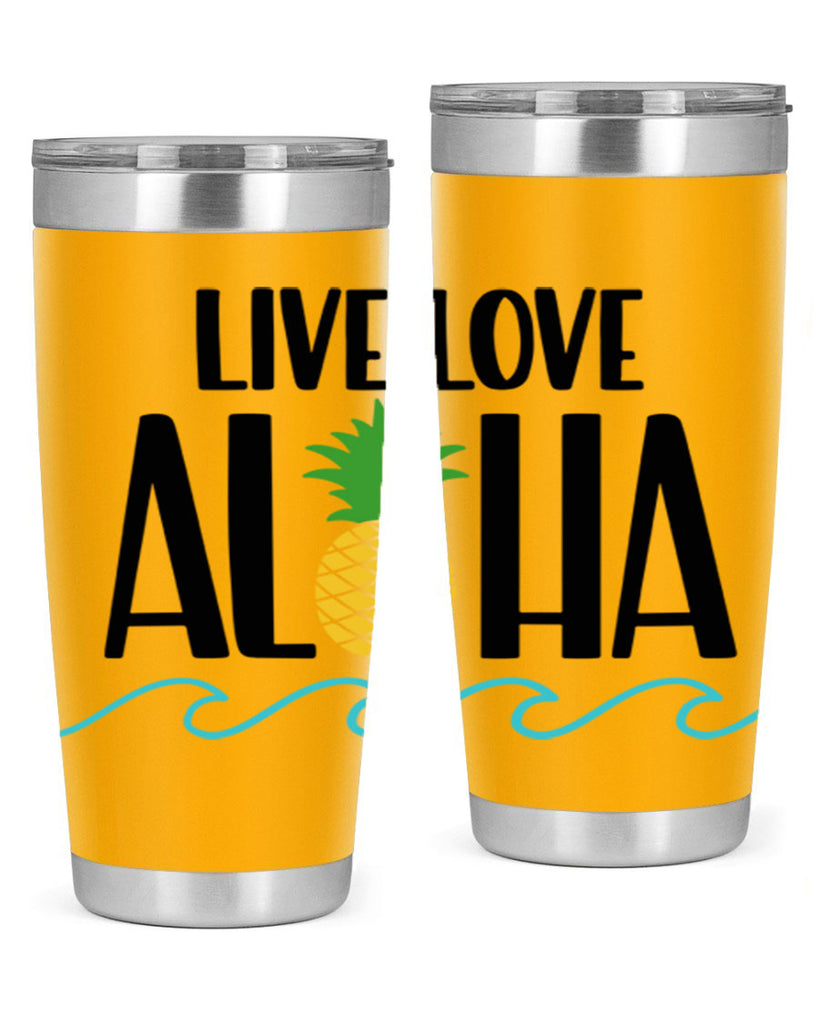Live Love Aloha Style 30#- summer- Tumbler