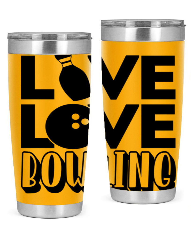 Live Love Bowling 833#- bowlig- Tumbler