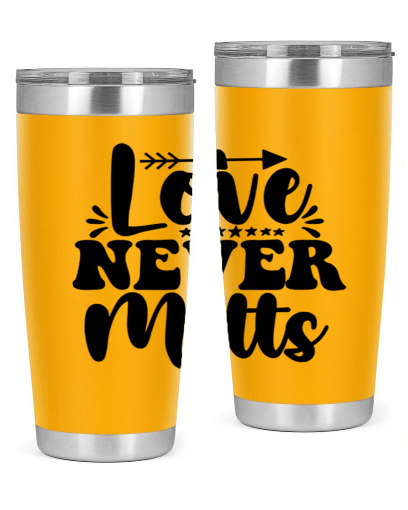 Love Never Melts 310#- winter- Tumbler