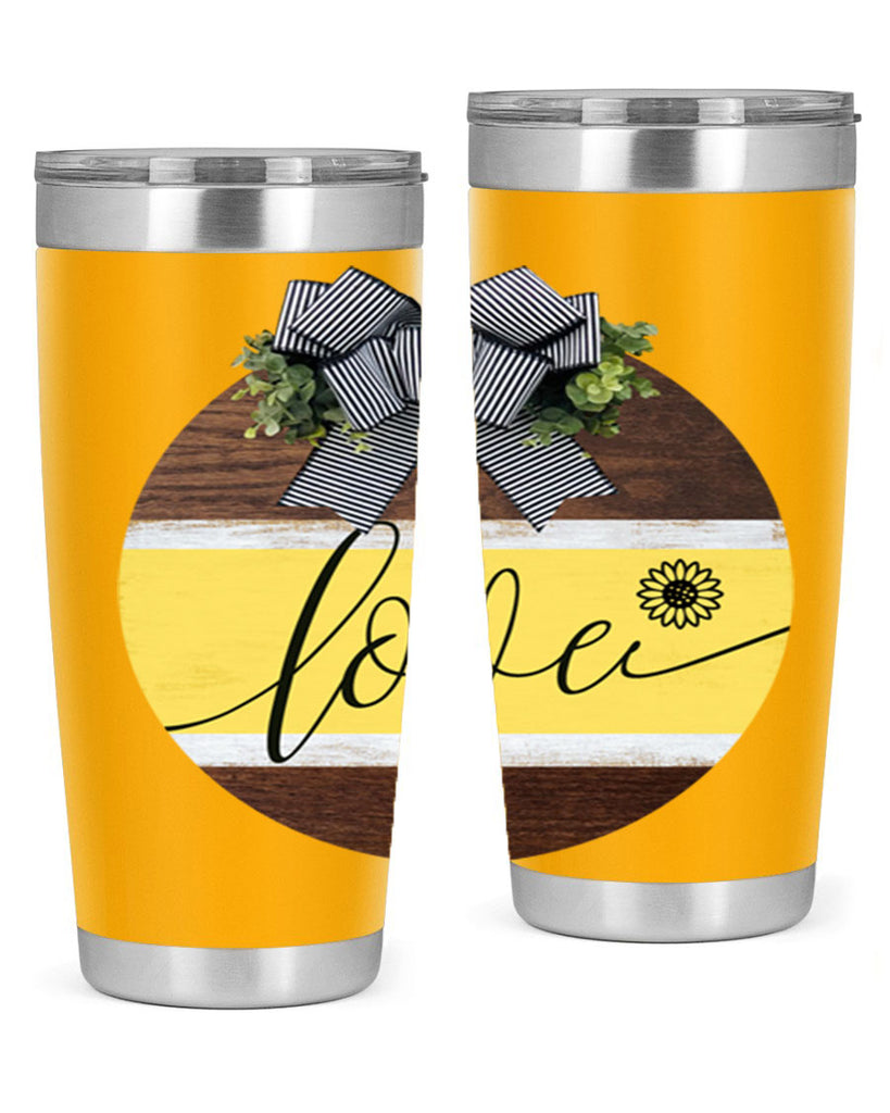 Love and daisy Mockup326#- spring- Tumbler