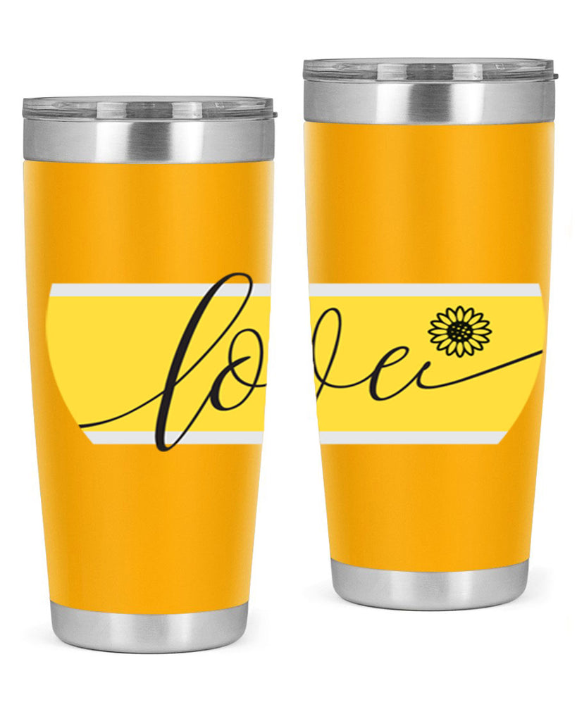 Love and daisy327#- spring- Tumbler